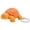 Orange, variant on YYKihy Glowing LED Light Up & Sound Turtle Keychain – Cute Illuminated Keyring Bag Charm Night Light With Flashing & Chirping Sound
