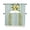 Teal, variant on Blue Stripes Lemon Kitchen Curtains Swag Valance for Windows/Bathroom/Cafe, Spring Fruit Flowers Leaves Line Rod Pocket Drape Panel Swag Curtain Valance for Bedroom/Living Room 55''x36''
