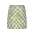 thumbnail image 5 of Njagoc3 Womens High - Waisted Plaid Mini Skirt - Preppy for Summer Casual Wear, 5 of 6