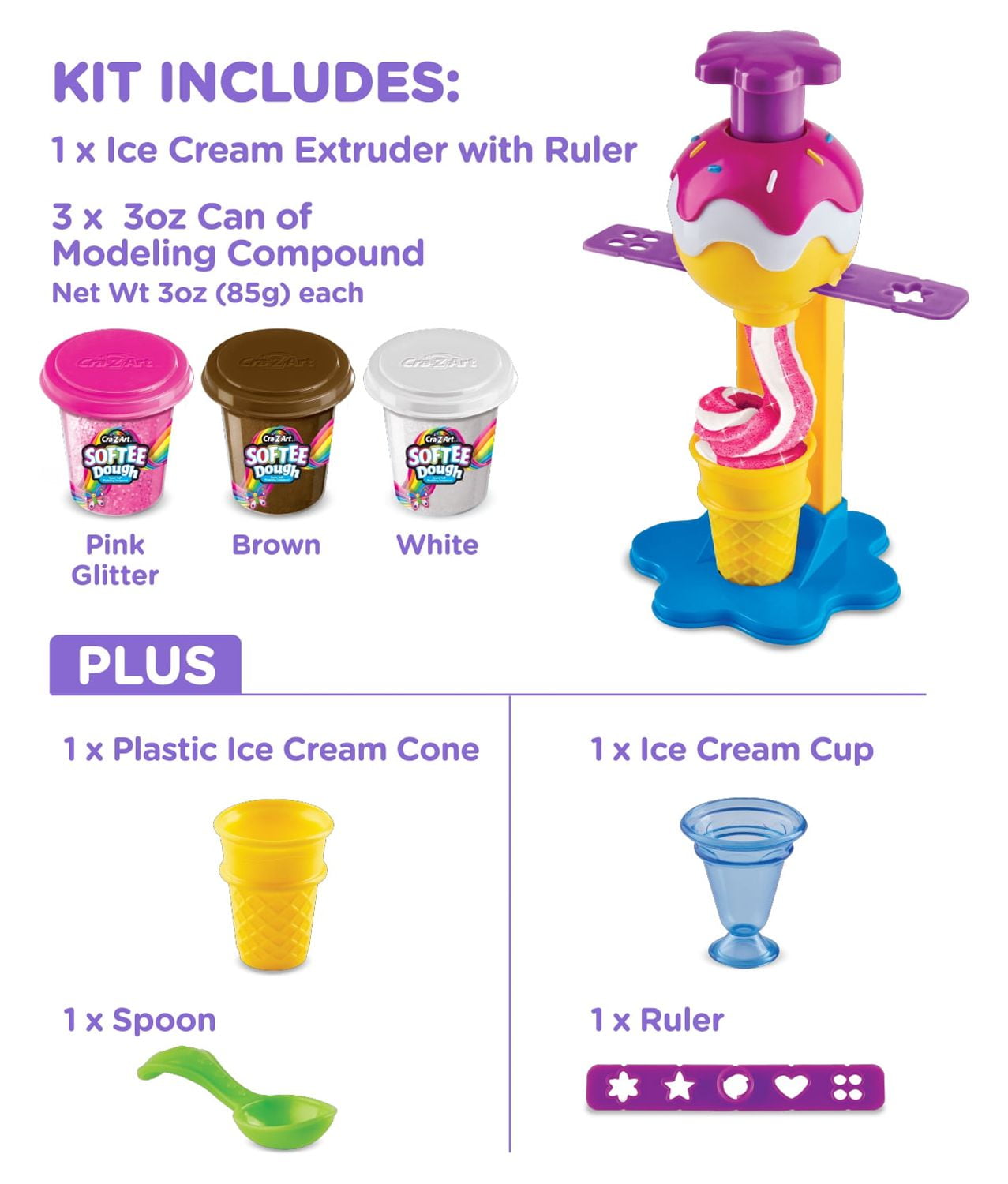 TOY Review The Real Two in One Ice Cream Maker Cra-Z-Art Video 