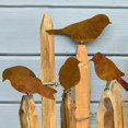 thumbnail image 2 of decoración De Jardin En Mtal Four Little Birds - Couleur Rouille Naturelle Peut Tre Utilize Comme Suspension Ou Insert De Toit, 2 of 5