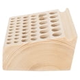 thumbnail image 2 of Watch Repair Tool Holder, Watchmaker Tool Storage Rack Wood Material Long Lasting Exquisite Workmanship 46 Hole Design Simple Appearance  For Watches, 2 of 8