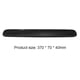 thumbnail image 4 of Luz De Freno De Montaje Alto Luz De Freno De Montaje Alto Tira de luz de freno LED Durable 12V para Toyota Hilux Revo M70 M80 (Negro), 4 of 9