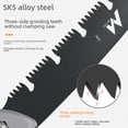 thumbnail image 2 of Efficient Straight-Edge Hand Saw for Home, Garden & Outdoor Use – Compact Non-Folding Handheld Tool with Durable High-Quality Material, Ergonomic Design for Quick Tree Pruning, Wood Cutting &, 2 of 6