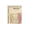 thumbnail image 4 of Historic City Map - Wolcott New York - Beers 1874 - Vintage Wall Art, 4 of 4