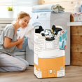 thumbnail image 6 of Cozy Kitchen Illustration Foldable Laundry Hamper 12.6x11x22.7in with Handles for Bathroom Bedroom Storage, 6 of 7