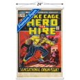 thumbnail image 3 of Marvel Comics - Luke Cage - Hero for Hire Cover #1 Wall Poster with Wooden Magnetic Frame, 22.375" x 34", 3 of 3