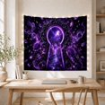 thumbnail image 5 of Magical Around Ornate With Dark Keyhole Acts As, Mystical Fantasy for Space Lovers, Galaxy Room Decor, Valentine's Day Gift, Tapestry Wall Hanging for Bedroom and Dorm, 5 of 7