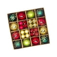 thumbnail image 3 of 44 Uds Bolas de Navidad mayimx Adornos de decoración a granel Verde, 3 of 9