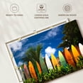 thumbnail image 6 of Elephant Stock Surfboard Row Wall Art - Horizontal Canvas Wall Art - Living Room Wall Decor - Hobbies And Lifestyle Canvas - Blue And Orange Decor - 12" x 8", 6 of 8