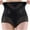 Black, variant on POIUYTR Women’s Shaper Girdle Panties - Plus Size Full Tummy Control Underwear, Breathable Cotton Blend Shaper Panties