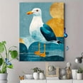 thumbnail image 4 of Qisvanset Seagull Coastal Canvas Wall Art 15.75x11.81 INCHES, 4 of 8