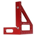 thumbnail image 4 of HOMEMAXS Multi-angle Measuring Ruler Square Protractor 45/90 Degree Woodworking Ruler Tool, 4 of 8