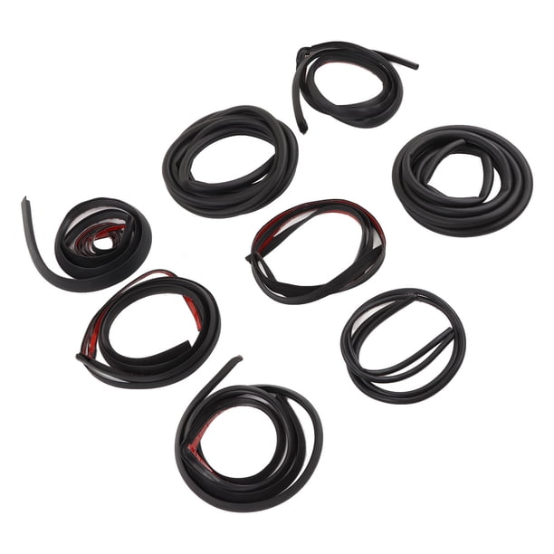 Pegatizas De Tira De Cuerpo Completo, 8 Pcs Kit De Tira De Sellado Para Automóviles Ecológicos Prueba De Agua Insonoriza Para Automóvil Para Automóvil