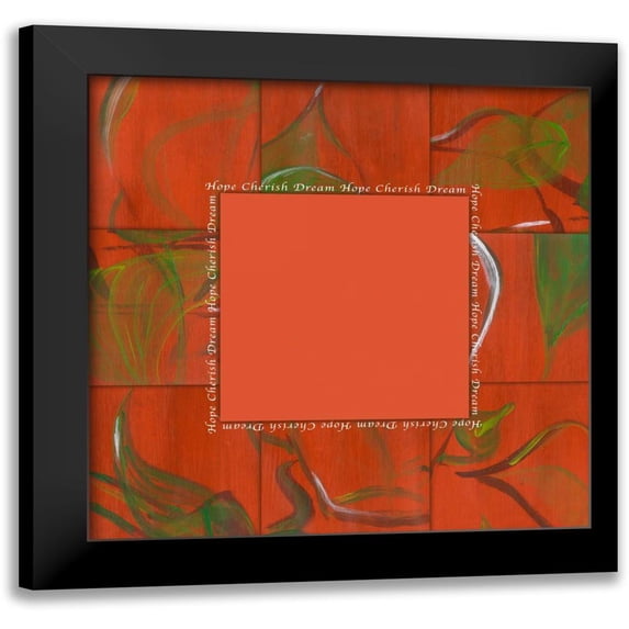 Pazan, Tony 15x15 Black Modern Framed Museum Art Print Titled - Cherish