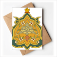 thumbnail image 1 of colorful baroque flower illustration Greeting Cards You are Invited Invitations, 1 of 3