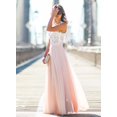 thumbnail image 4 of Women Formal Lace Long Dress Prom Evening Party Bridesmaid Wedding, 4 of 4