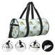 thumbnail image 3 of Fotbe Cartoon Sea Turtle Bolsa Deportiva de Lona Plegable con Estampado, Bolsa de Gimnasio con Bolsillo Seco/Húmedo, Bolsa de Viaje Ultraligera de Gran Capacidad, 3 of 6