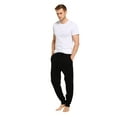 thumbnail image 3 of CYZ Men's Cotton Knit Jogger Lounge Pants with Drawstring, 3 of 3