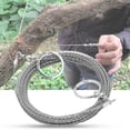 thumbnail image 5 of Kaesi Scie à Fil Extérieure Super Longue, Résistante à la Rouille, Antirouille, Coupe Portable, Outil de Survie, Acier Inoxydable Haute Résistance, 5m, 5 of 5