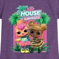 thumbnail image 3 of Lol Surprise! - Lol Hos Palm Trees - Toddler & Youth Girls Short Sleeve Graphic T-Shirt, 3 of 5