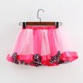 thumbnail image 4 of adviicd Skirts for Girls Toddler Girls Tutu Skirt Kids Solid Tiered Princess Party Layered Little Tulle Skirts for Girls (Hot Pink,6-8 Years), 4 of 5
