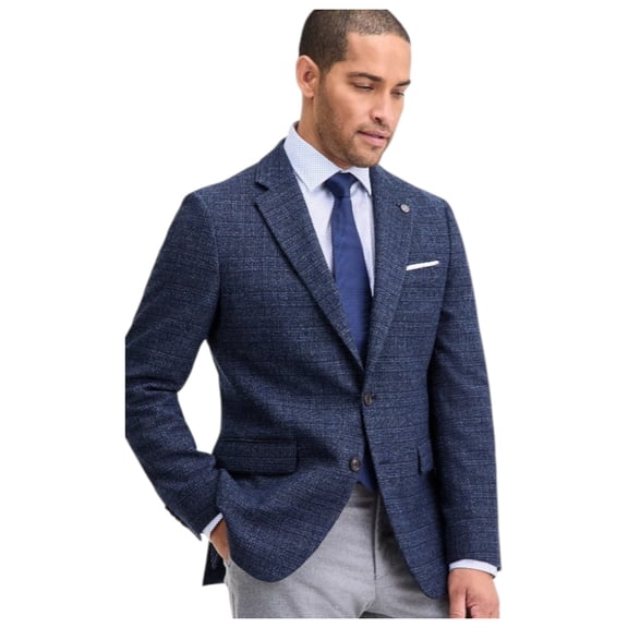 Ted Baker Mens Modern fit Wool Sport Coat Blazer 36 R Blue Plaid