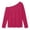 Hot Pink, variant on Asxite Girls Solid Tops Crew Neck Long Sleeve Soft Cotton Casual Pullover Fall Winter Tee 8T