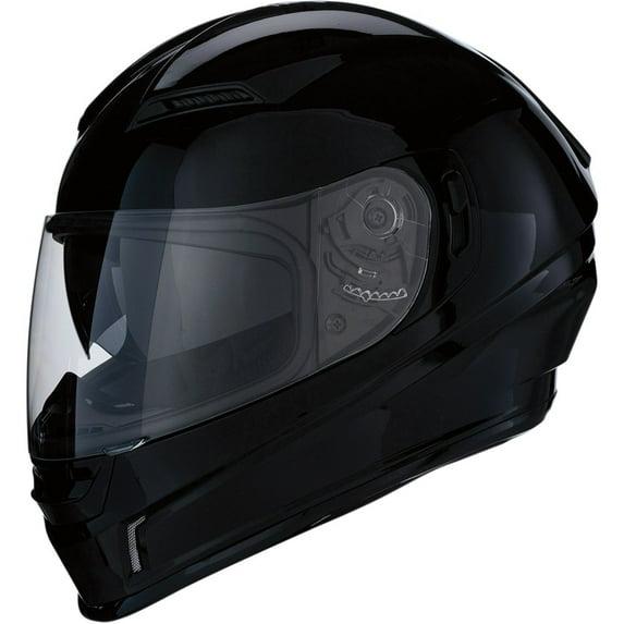 Z1R Jackal Solid Full Face Helmet - Black