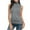 Gray, variant on Sleeveless Turtlenecks for Women Horkkom Solid Color Mock Turtleneck Tank Top Pullover Lightweight Turtle Necks Tops Purple S