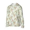 thumbnail image 2 of Rocae Rose Print Breathable Sun Protection Hoodie Quick-Dry Lightweight Long Sleeve Hoodie Unisex Running Sports Shirt 3X-Large, 2 of 9