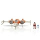 thumbnail image 1 of Caza estelar T-70 X-wing de Toy Star Wars Micro Galaxy Squadron, 1 of 4