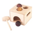 thumbnail image 2 of Juguetes de pelota para golpear, juguetes Montessori para pequeños, juego para , juguete para regalo de desarrollo para y niñas de 3 CUTICAT Golpeando la bola, 2 of 8