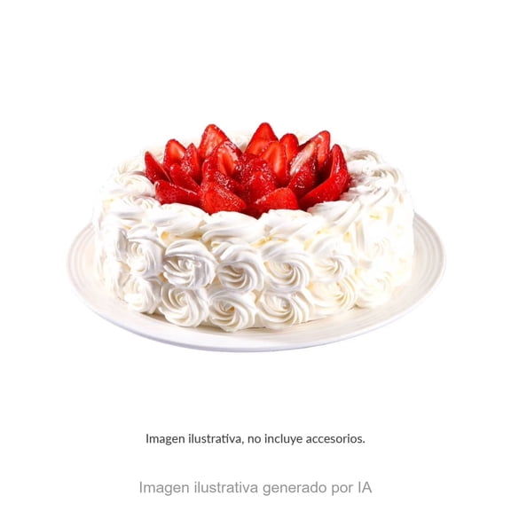 Pastel de Fresa Panadería por Pieza
