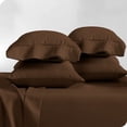 thumbnail image 1 of Bare Home Microfiber 4 Pack Standard/Queen Pillowcases, Cocoa, 20X30, 1 of 1