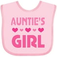thumbnail image 3 of Inktastic Auntie Girl Niece Gift Girls Baby Bib, 3 of 4