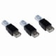 thumbnail image 1 of 3X Adaptador de USB A Hembra A Conector Ethernet RJ45 Macho, 1 of 4