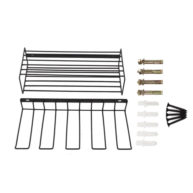 Wall Mount Storage Rack,Floating Tool Shelf Holder Alloy Steel Floating Holder Wall Mount Tool Holder Dependable Performance
