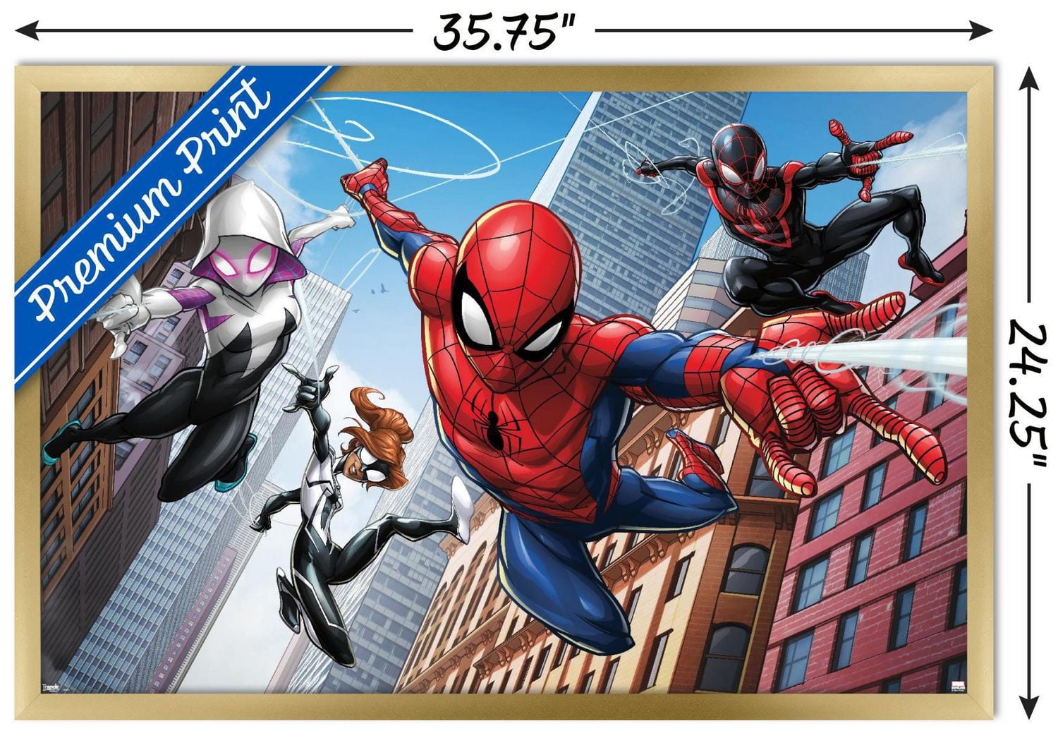 Marvel Comics - Spider-Man - Web Heroes Wall Poster, 22.375" x 34"