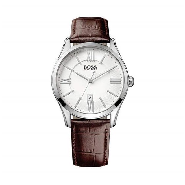 Hugo Boss 1513021-Brown-NOSIZE Hommes Watch&44; Brun