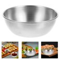 thumbnail image 4 of Plato para salsa de acero inoxidable, cuenco redondo para condimentos, Mini platos para aperitivos, cuenco para inmersión de Sushi, platillos de mezcla para Cocina, 4 of 5
