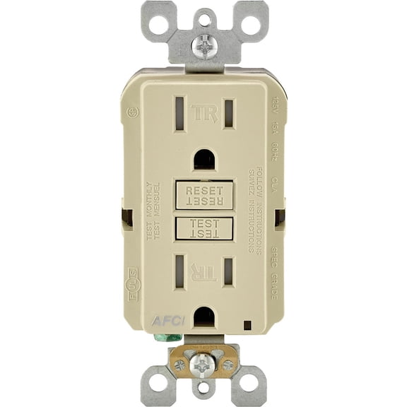 Leviton AFTR1-HGR 15A TR HOSP GRADE AFCI