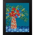 thumbnail image 2 of Moore, Regina 12x14 Black Modern Framed Museum Art Print Titled - A Gathering of Flowers II, 2 of 5