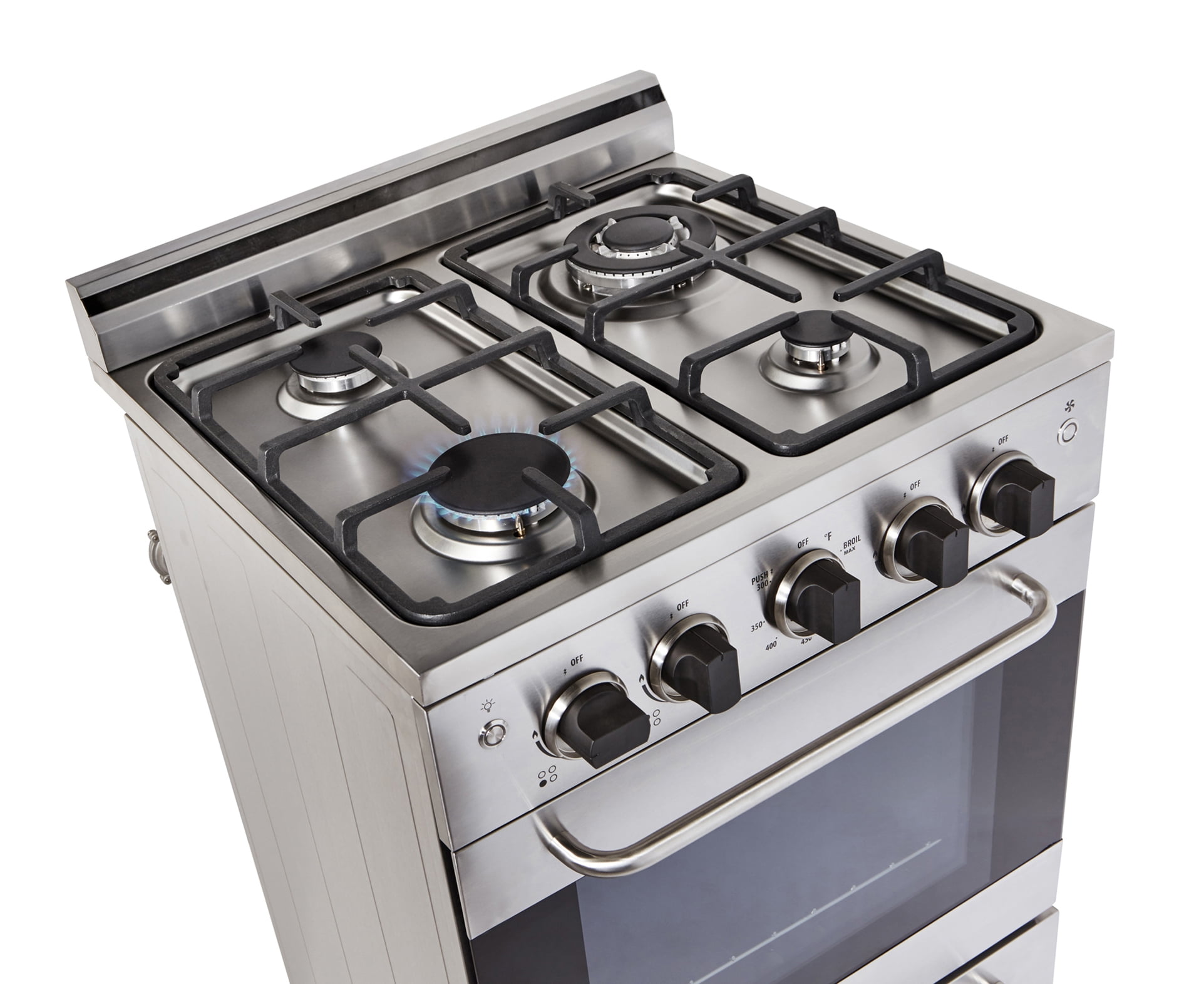 Unique Appliances Ugp-24V Pc1 Prestige 24" Wide 2.3 Cu. Ft. Free Standing Gas Range -