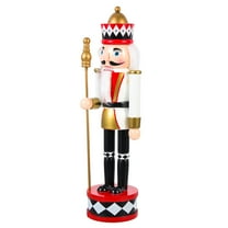 Standing Drum Nutcracker Christmas Tree Decorations Xmas Gifts Window outside Toys Wooden Soldier