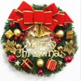 thumbnail image 3 of 2024 New Year Christmas Wreaths Door Hanging 30cm Large Christmas Wreath For Door Window Artificial Hanging Home Party Decor, 3 of 4