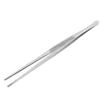HomeLife Kitchen Tweezers Extra-Long Stainless Steel Cooking Tongs Fine Tweezer for Grilling Anti-Slip Handle Multi-Functional Tweezers for Cooking Baking Crafting