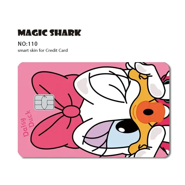 2025 Fashion Mickey Winne Pooh Stitch PVC Sticker Film Skin Cover for Credit Debit Card No Fade