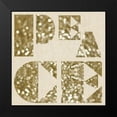 thumbnail image 2 of Gibbons, Lauren 15x15 Black Modern Framed Museum Art Print Titled - Peace, 2 of 5
