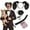 Black, variant on Nicky Bigs Novelties Unisex-Adult Puppy Dog Ears Headband and Tail Costume Accessory Kit
